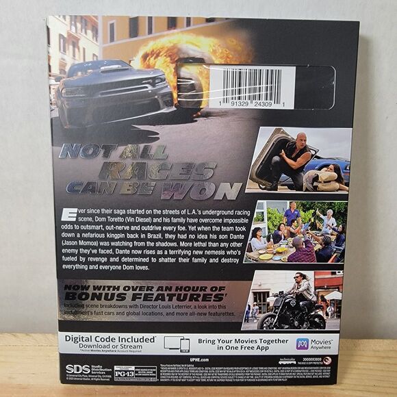 BLU-RAY/DVD/DIGITAL Fast X w/ slip cover SEALED - Picture 2 of 2